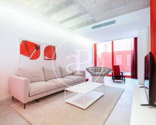 Sala d'estar de Dúplex de lloguer en  Palma de Mallorca amb Aire condicionat, Calefacció i Terrassa