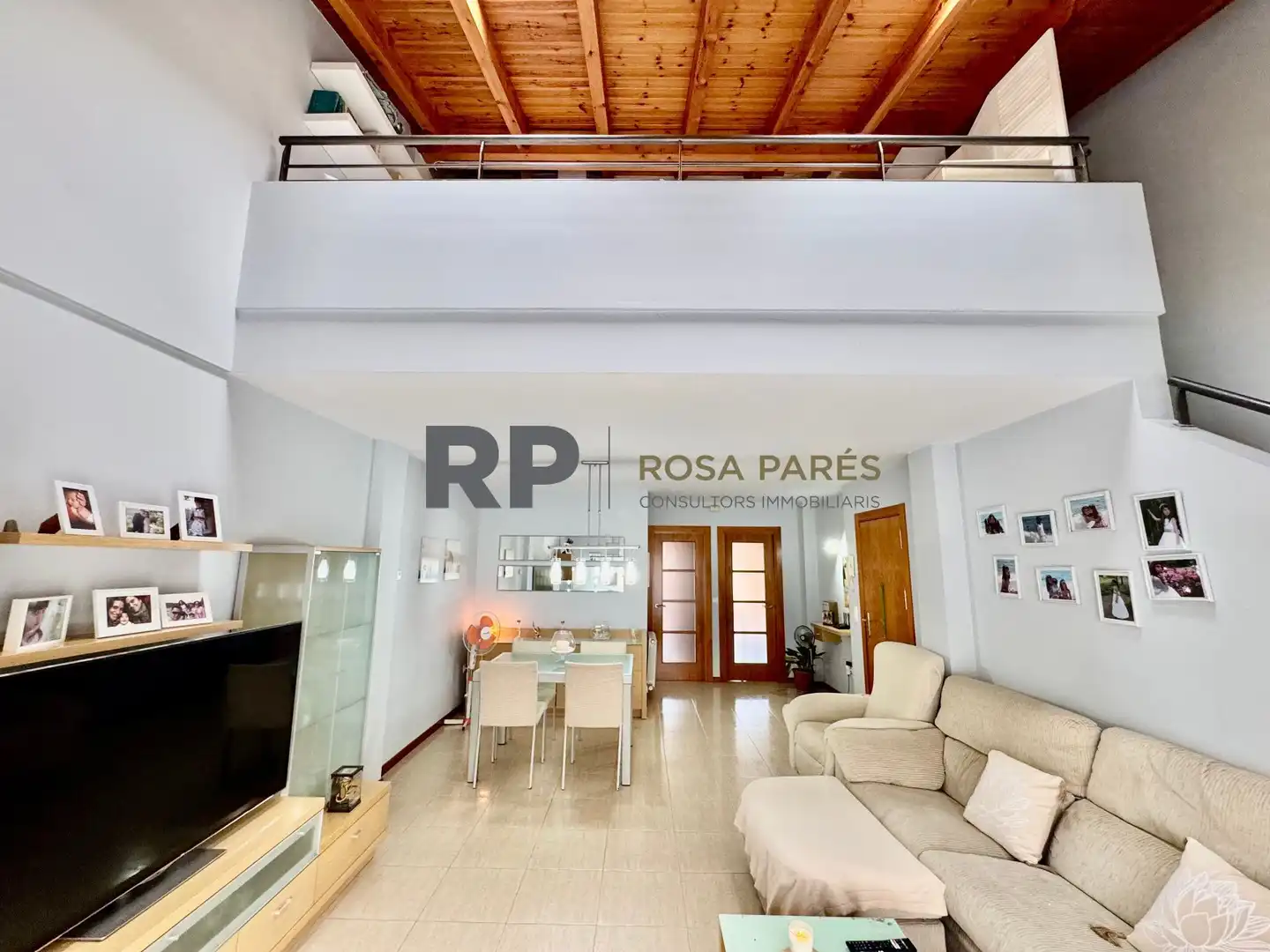 Sala de estar de Dúplex en venta en Centelles con Calefacción y Terraza