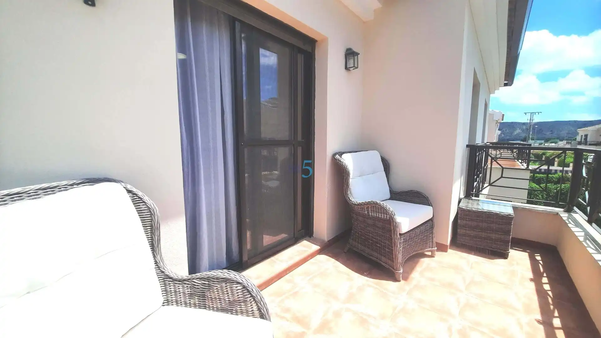 Terrasse von Einfamilien-Reihenhaus zum Verkauf in Torre-Pacheco mit Klimaanlage, Heizung und Terrasse
