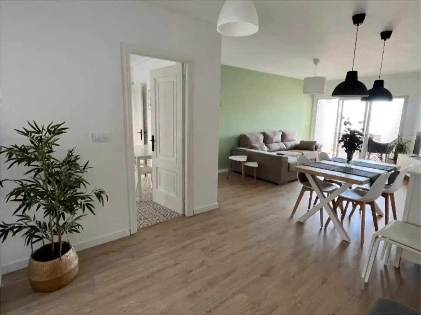 Sala d'estar de Pis en venda en Sanxenxo amb Balcó