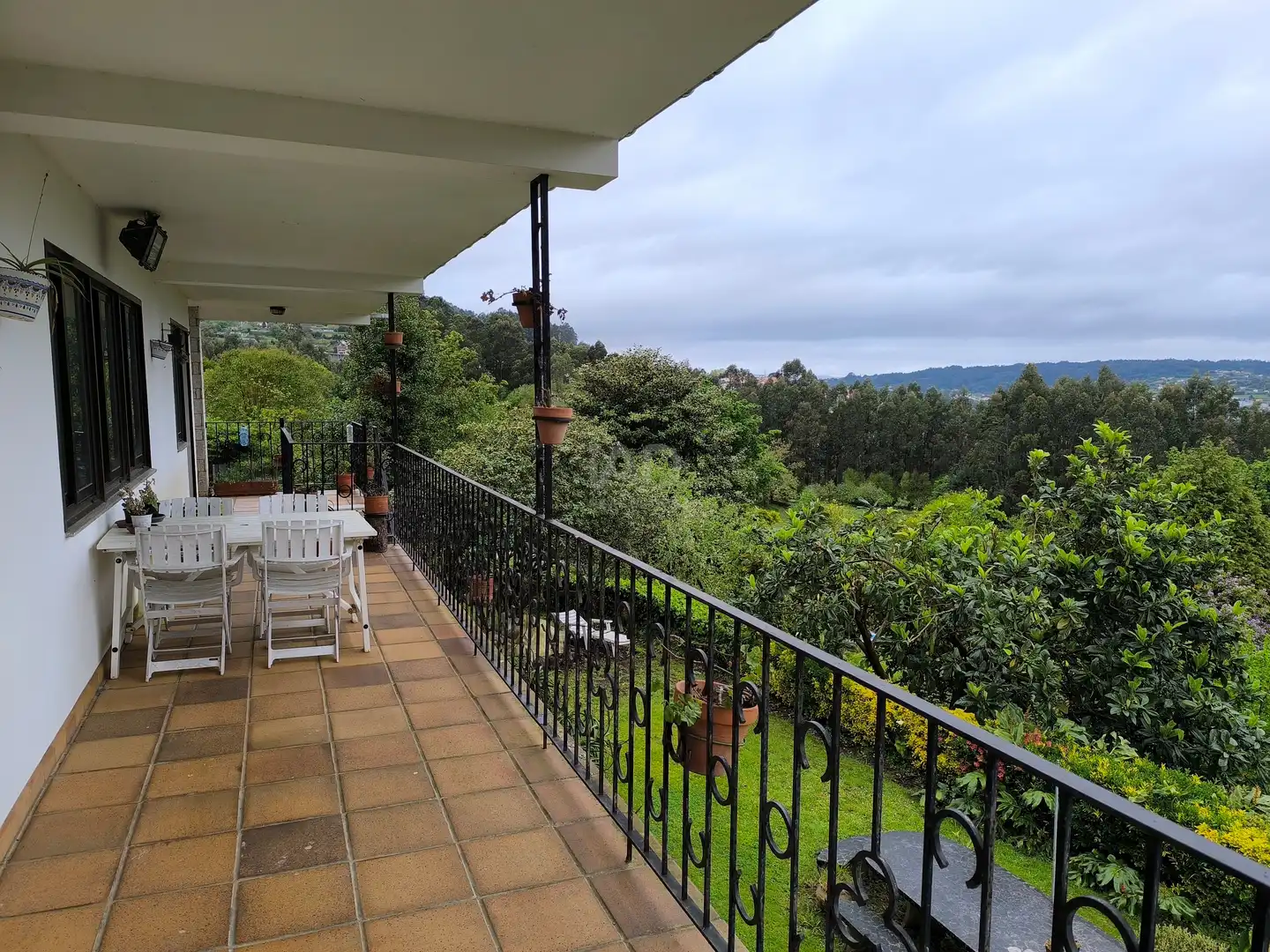 Terraza de Casa o chalet en venta en Pontedeume con Calefacción, Terraza y Piscina