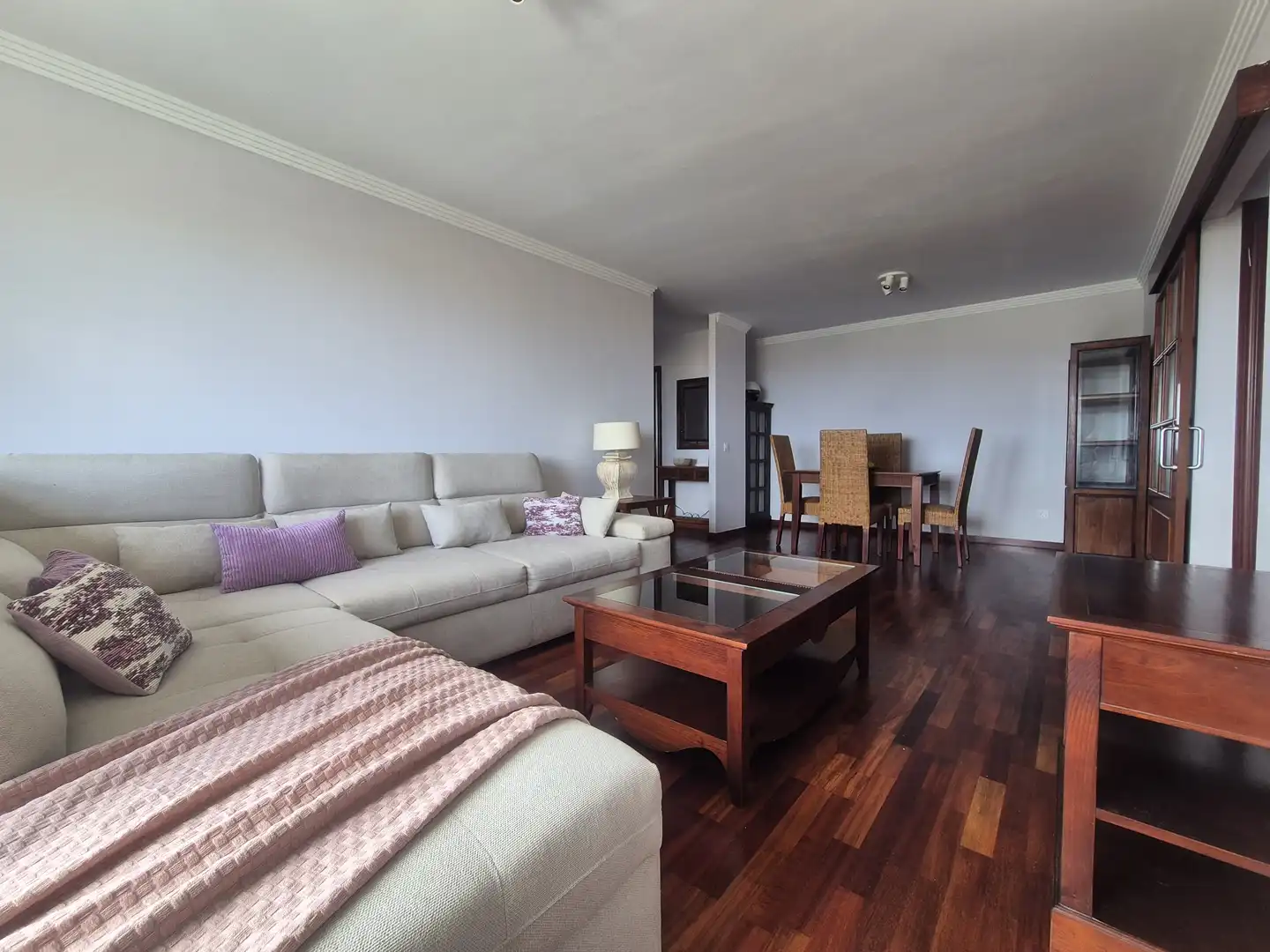 Sala de estar de Piso de alquiler en Las Palmas de Gran Canaria con Jardín privado, Trastero y Amueblado