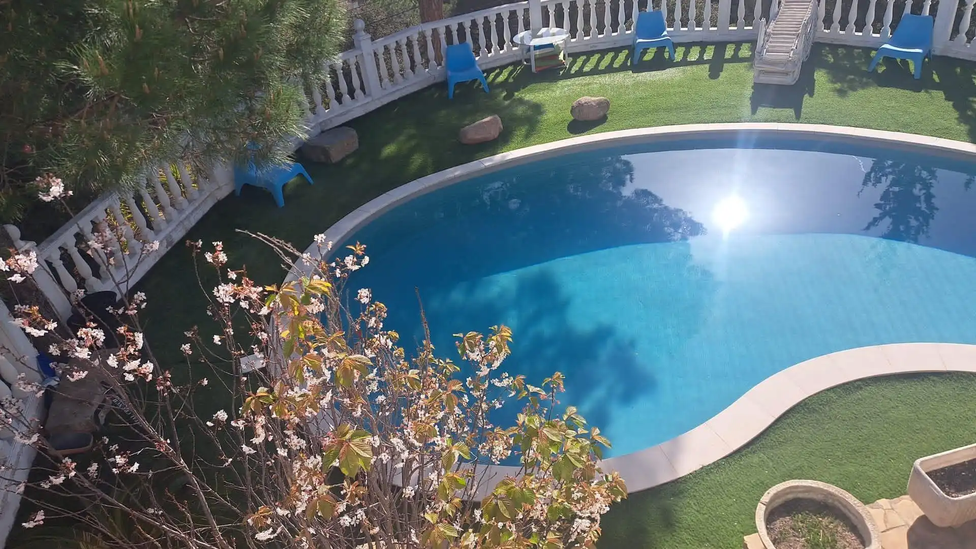 Piscina de Casa o xalet en venda en Lloret de Mar amb Jardí privat, Terrassa i Traster