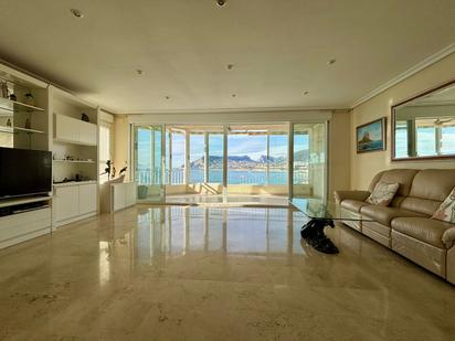 Living room of Apartment for sale in Calpe / Calp  with Air Conditioner, Heating and Terrace