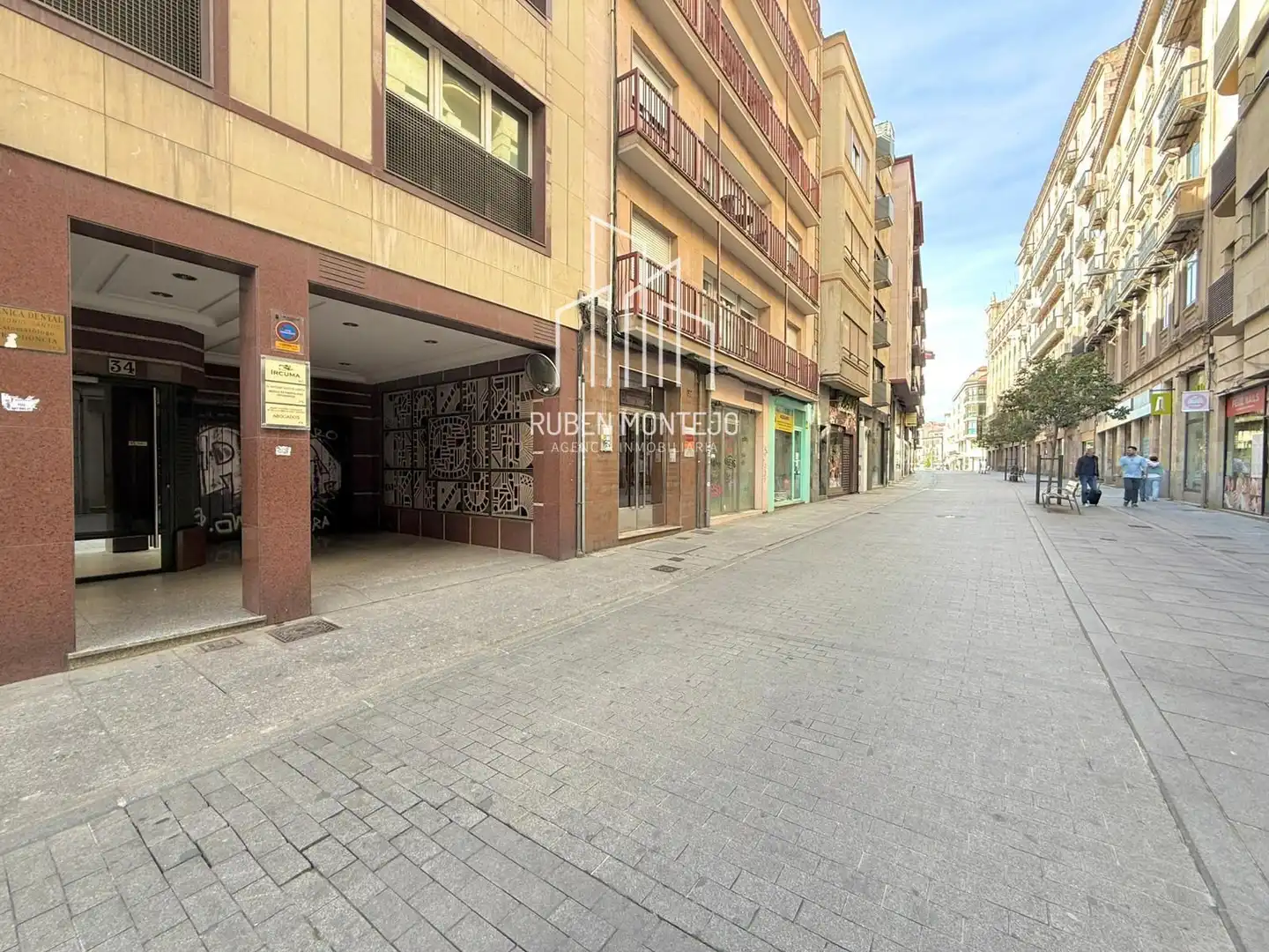 Vista exterior de Garatge en venda en Salamanca