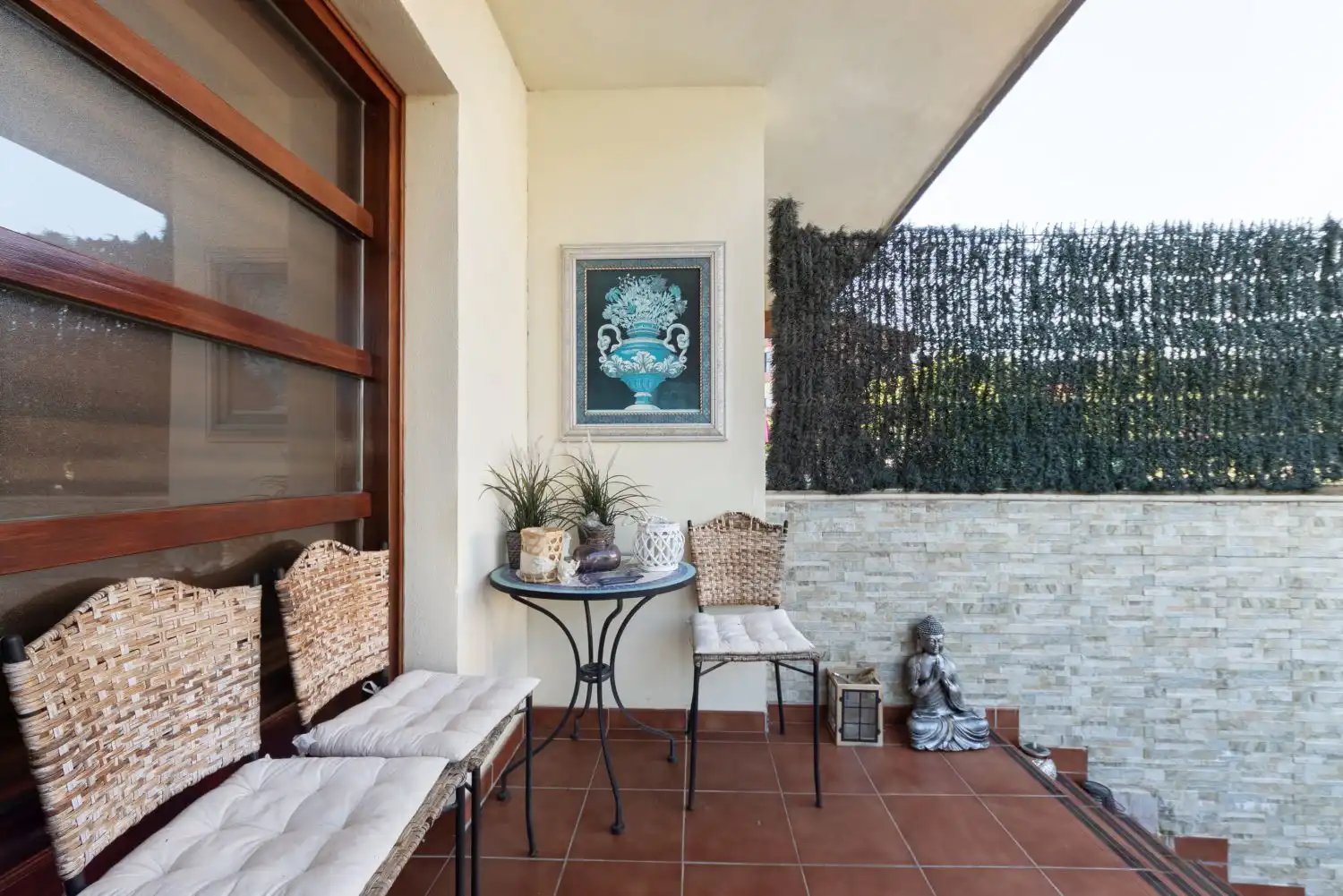 Terraza de Casa o chalet en venta en Zalla  con Calefacción, Parquet y Terraza