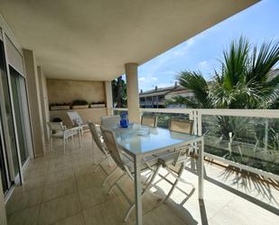 Terrace of Duplex to rent in Ses Salines  with Air Conditioner, Terrace and Furnished