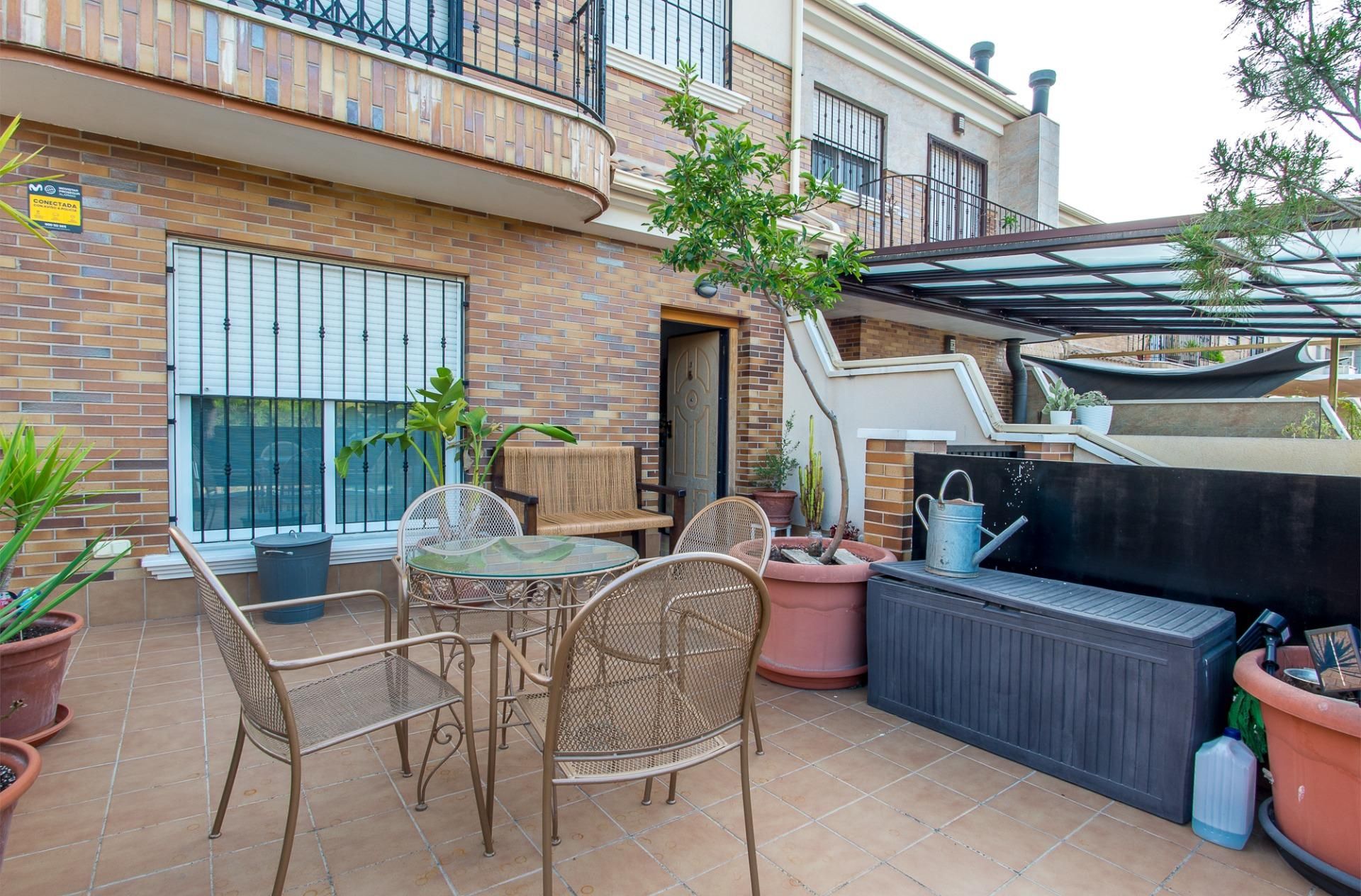 Terrassa de Dúplex en venda en Molina de Segura amb Aire condicionat, Calefacció i Jardí privat