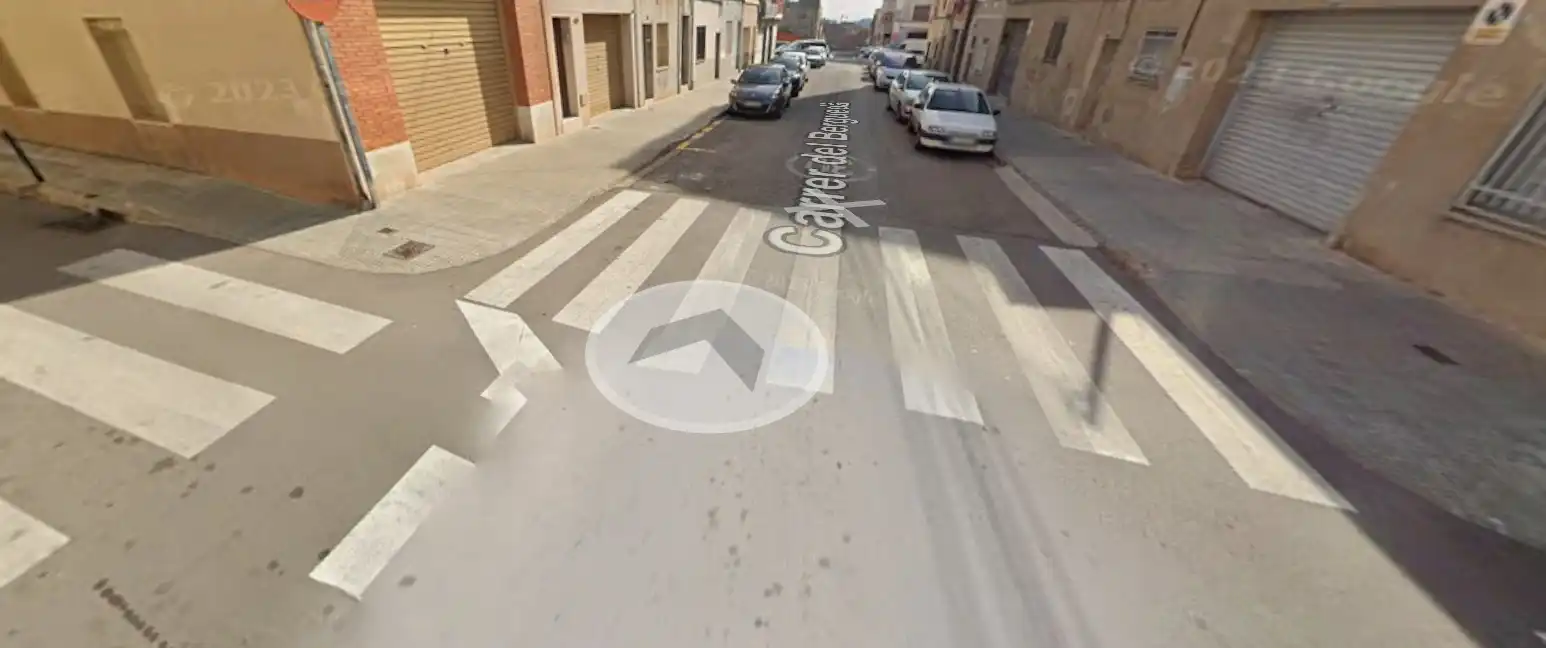 Vista exterior de Casa adosada en venta en Terrassa con Parquet, Terraza y Horno