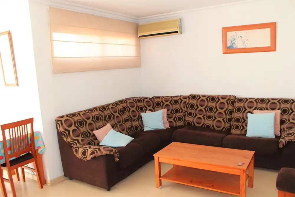 Living room of Flat for rent in Málaga  with Air Conditioner, Heating and Furnished