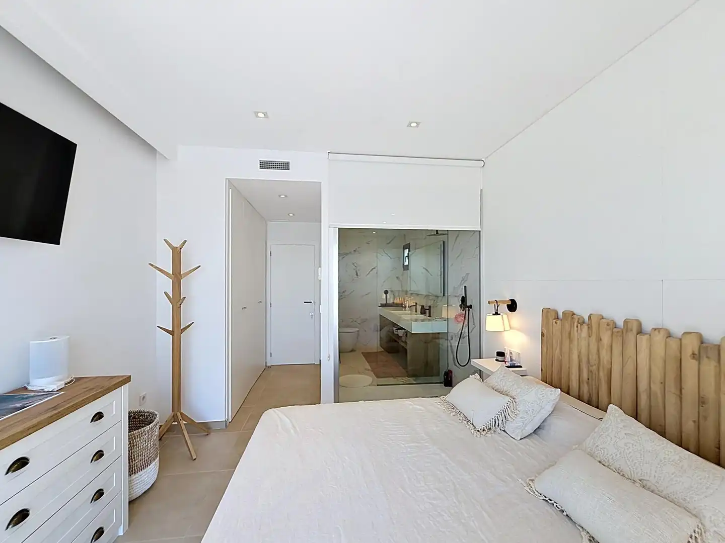 Habitación de Casa o chalet en venta en Benitachell / El Poble Nou de Benitatxell con Aire acondicionado, Calefacción y Jardín privado