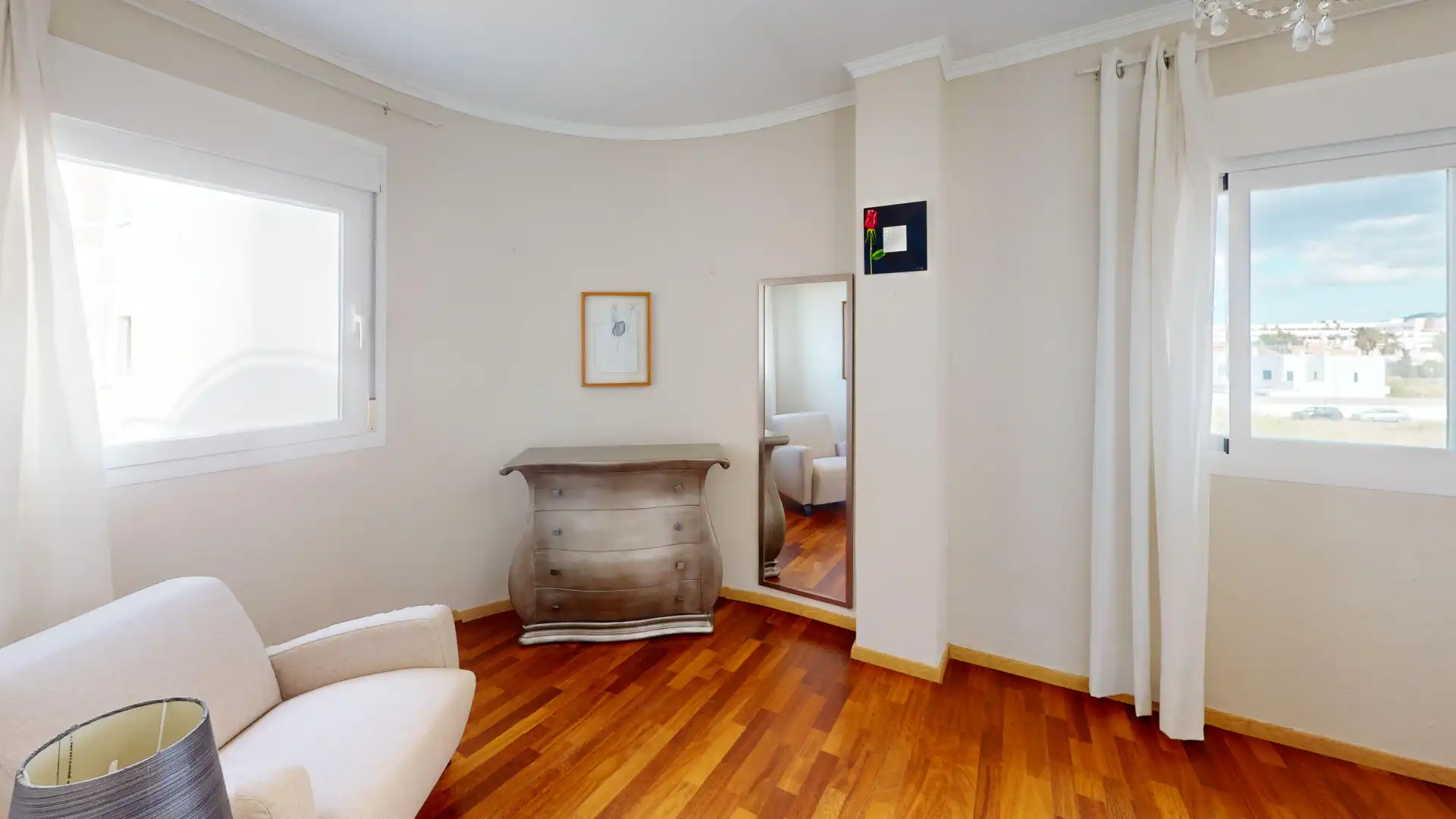 Bedroom of Flat for sale in Sant Josep de sa Talaia  with Air Conditioner, Heating and Terrace