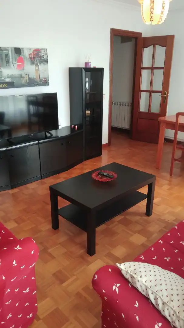 Sala d'estar de Pis de lloguer en Santander amb Calefacció, Moblat i Forn