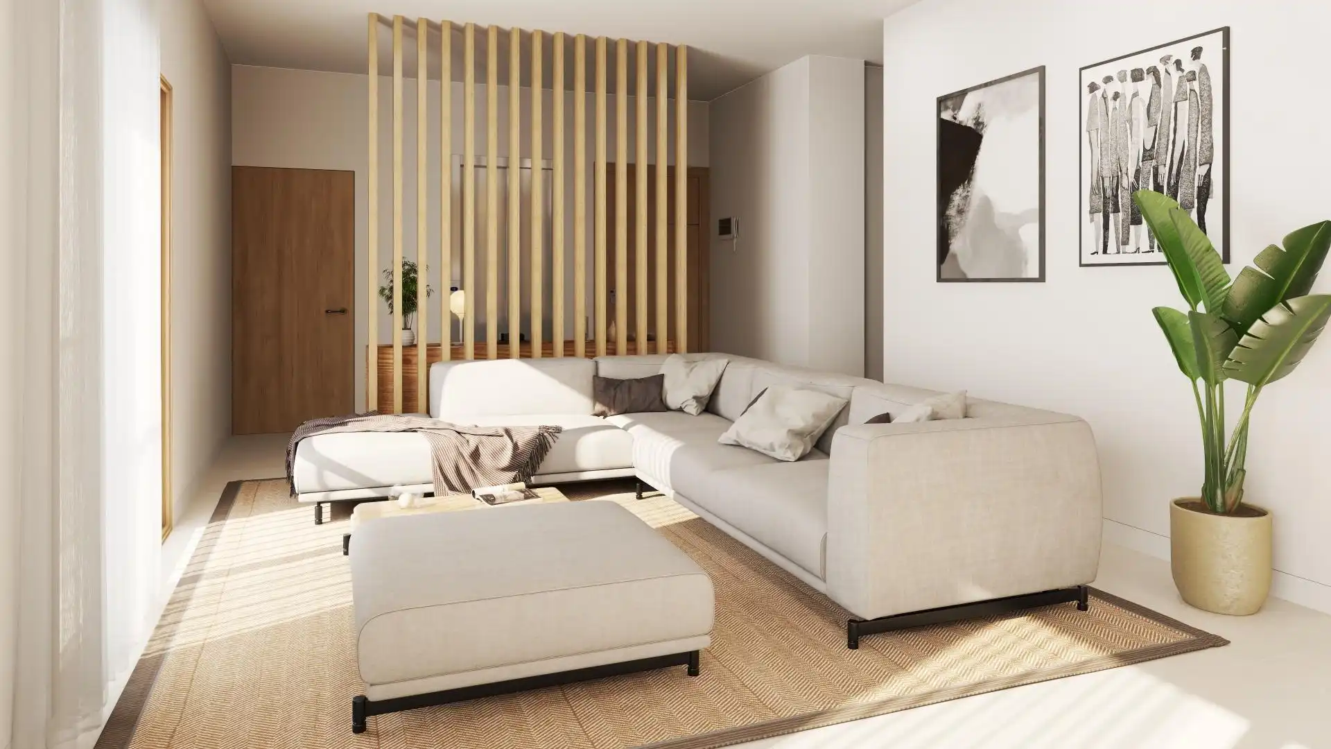 Sala de estar de Apartamento en venta en  Palma de Mallorca