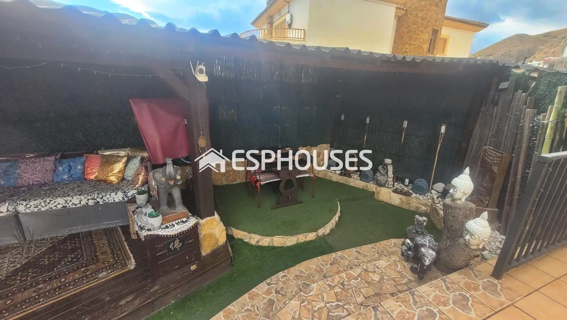 Terrace of Houses for sale in Finestrat  with Storage room, Swimming Pool and Balcony