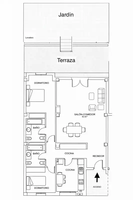 Flat for sale in Sojuela  with Heating, Private garden and Terrace