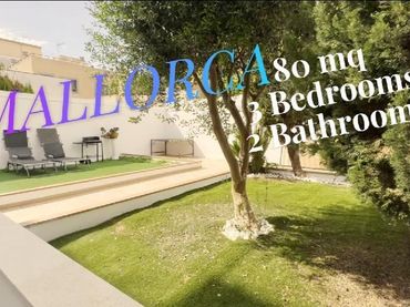 Appartement compact avec jardin à louer à Platja de Palma