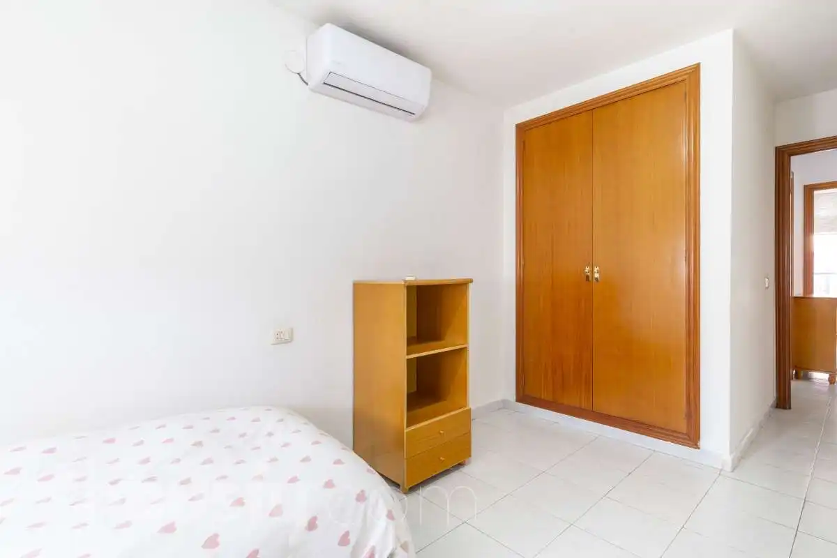 Bedroom of Detached homes for rent in Benicasim / Benicàssim  with Air Conditioner, Heating and Terrace