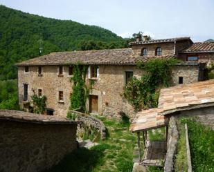 Vista exterior de Casa o xalet en venda en La Vall de Bianya amb Aire condicionat, Terrassa i Piscina
