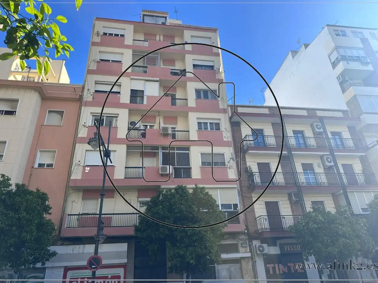Vista exterior de Piso en venta en Huelva con Amueblado