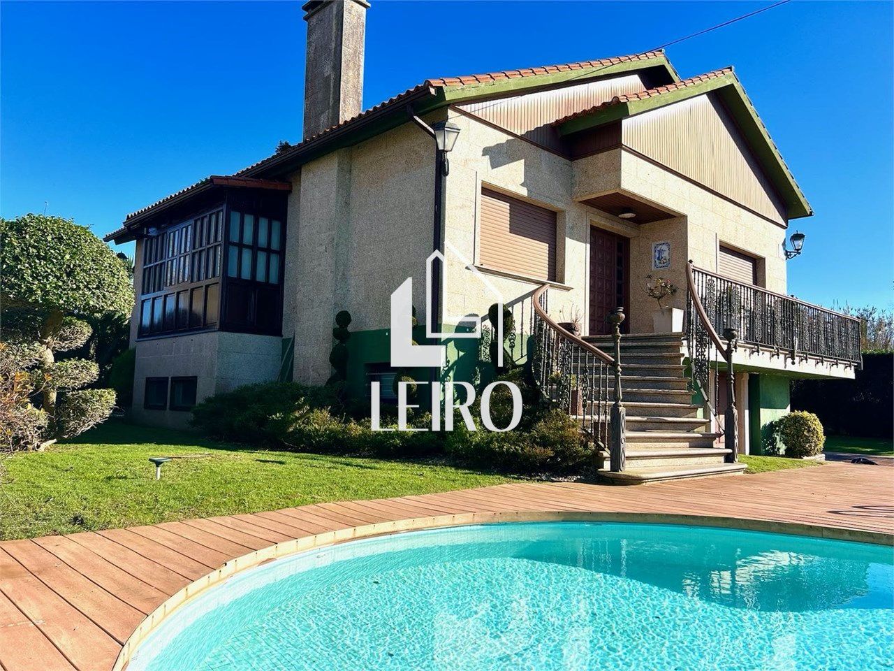 Exterior view of House or chalet for sale in Cambados  with Heating, Private garden and Storage room