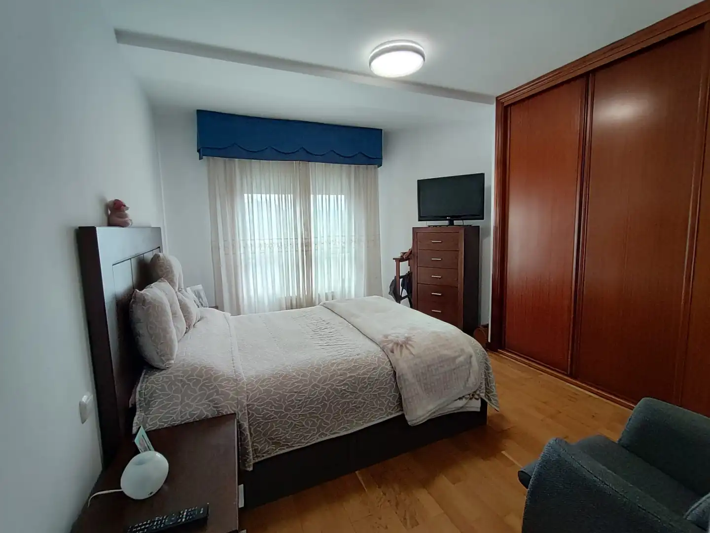 Bedroom of Flat for sale in Vigo   with Heating, Parquet flooring and Storage room