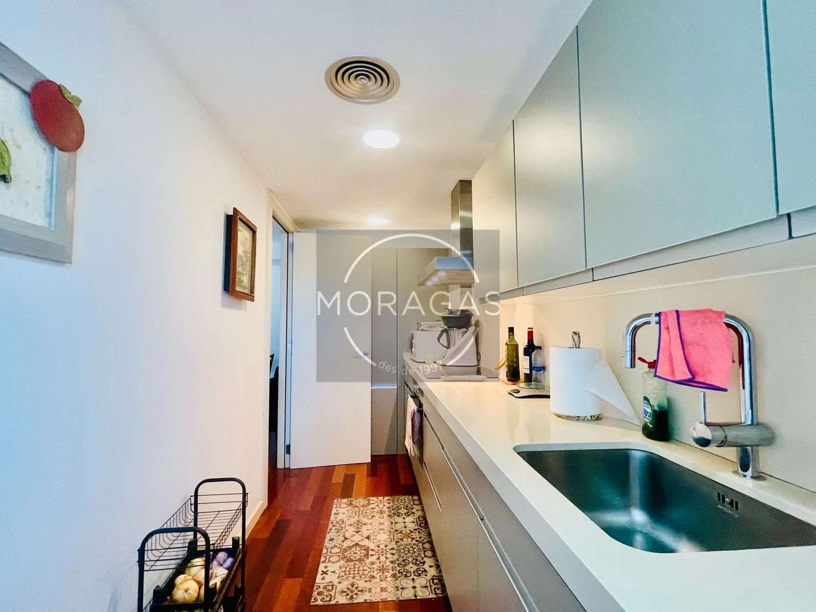 Kitchen of Flat for sale in Granollers  with Air Conditioner, Heating and Parquet flooring