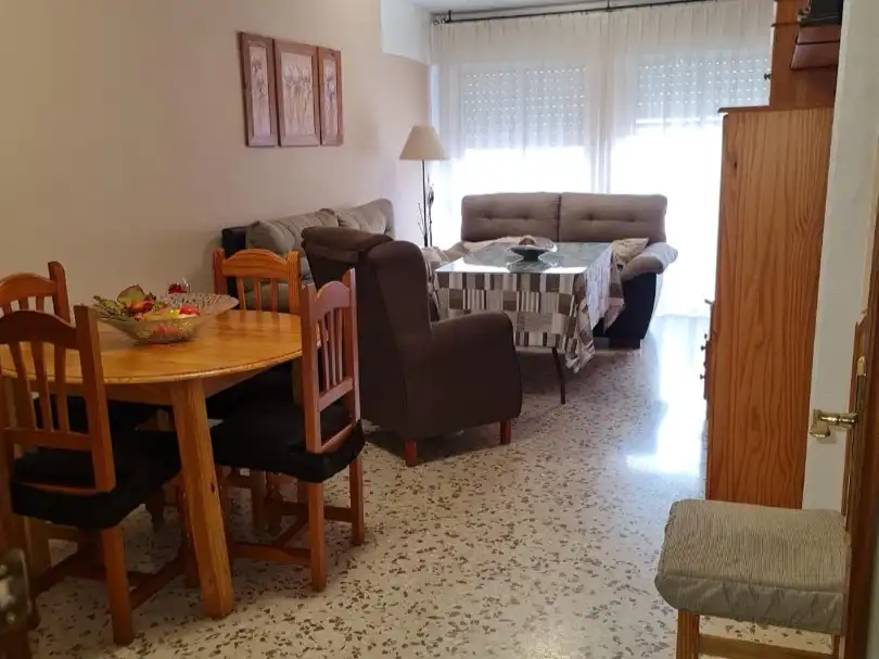 Sala d'estar de Pis per a compartir en Mérida amb Moblat, Forn i Rentadora
