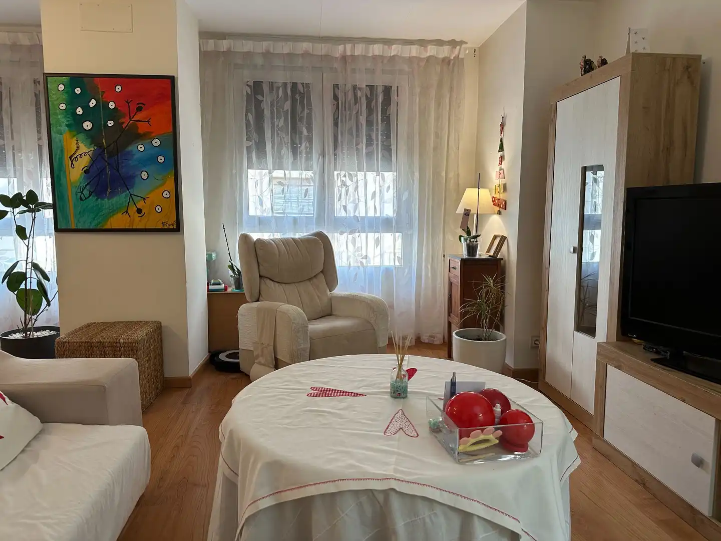 Sala de estar de Finca rústica en venta en Ontinyent con Aire acondicionado, Calefacción y Trastero