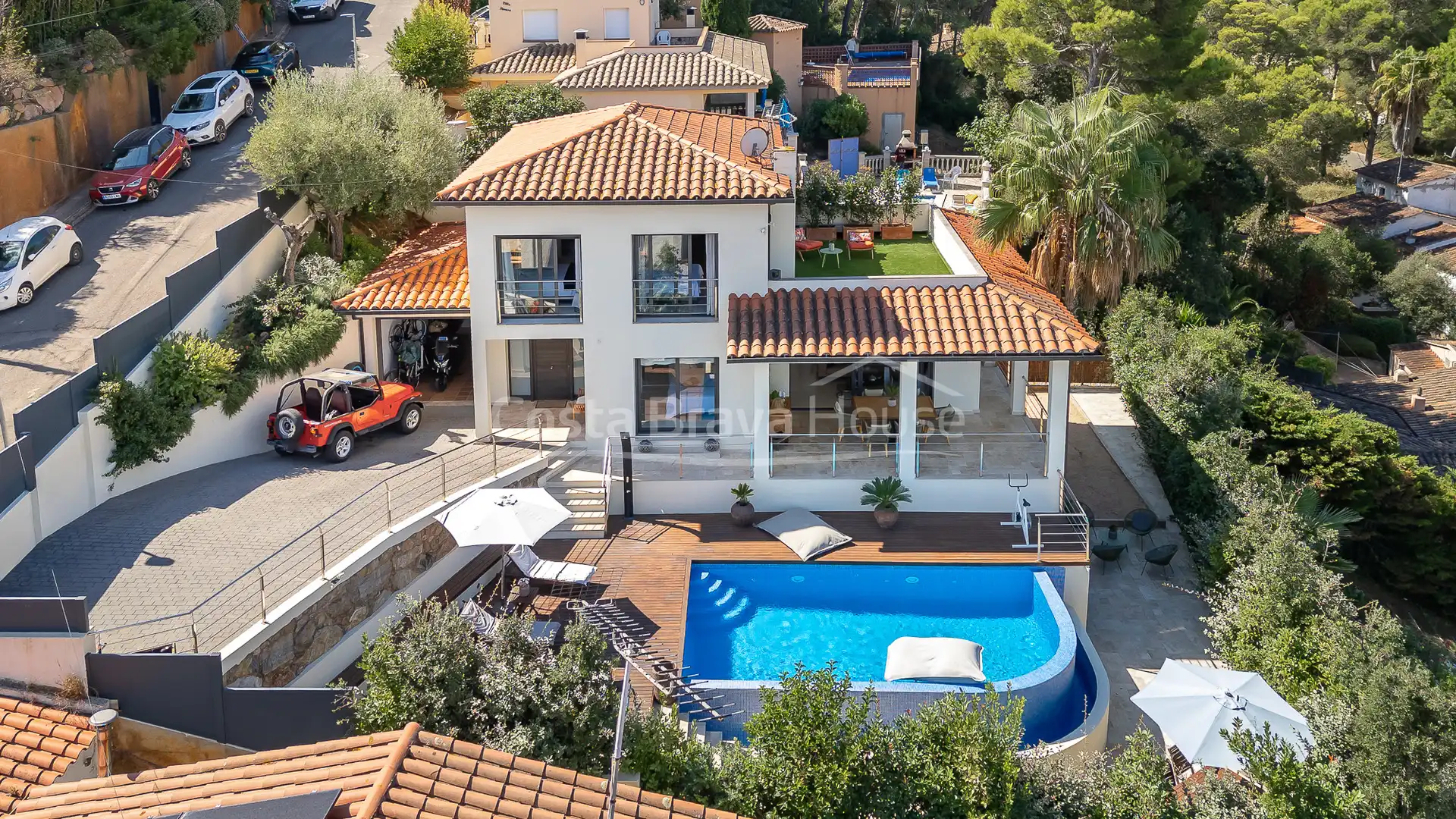 Exterior view of Houses for sale in Pals  with Air Conditioner, Heating and Private garden