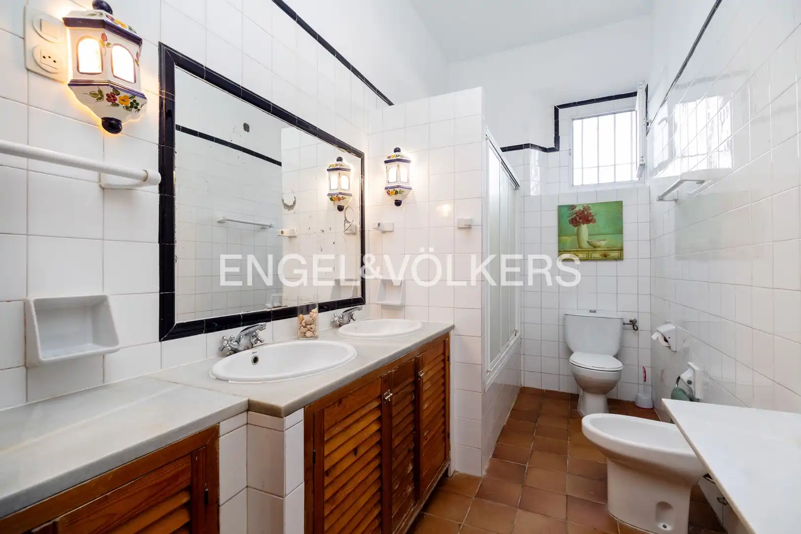 Bathroom of Houses for sale in Sanlúcar de Barrameda  with Air Conditioner, Heating and Private garden
