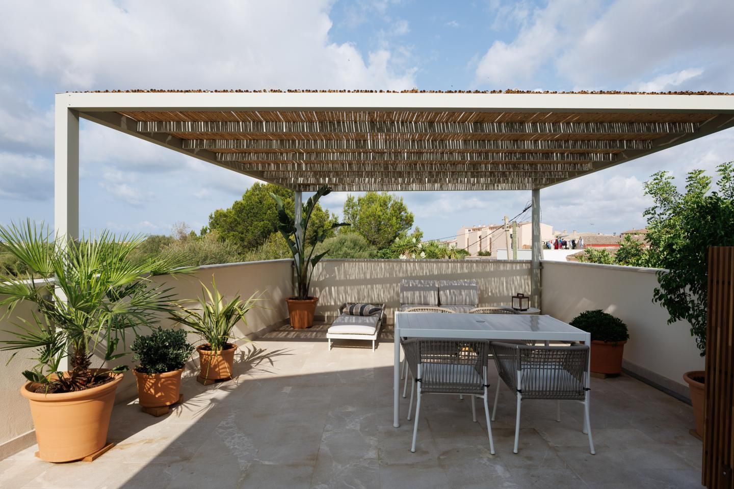 Terrassa de Casa o xalet de lloguer en Ses Salines amb Aire condicionat, Calefacció i Terrassa