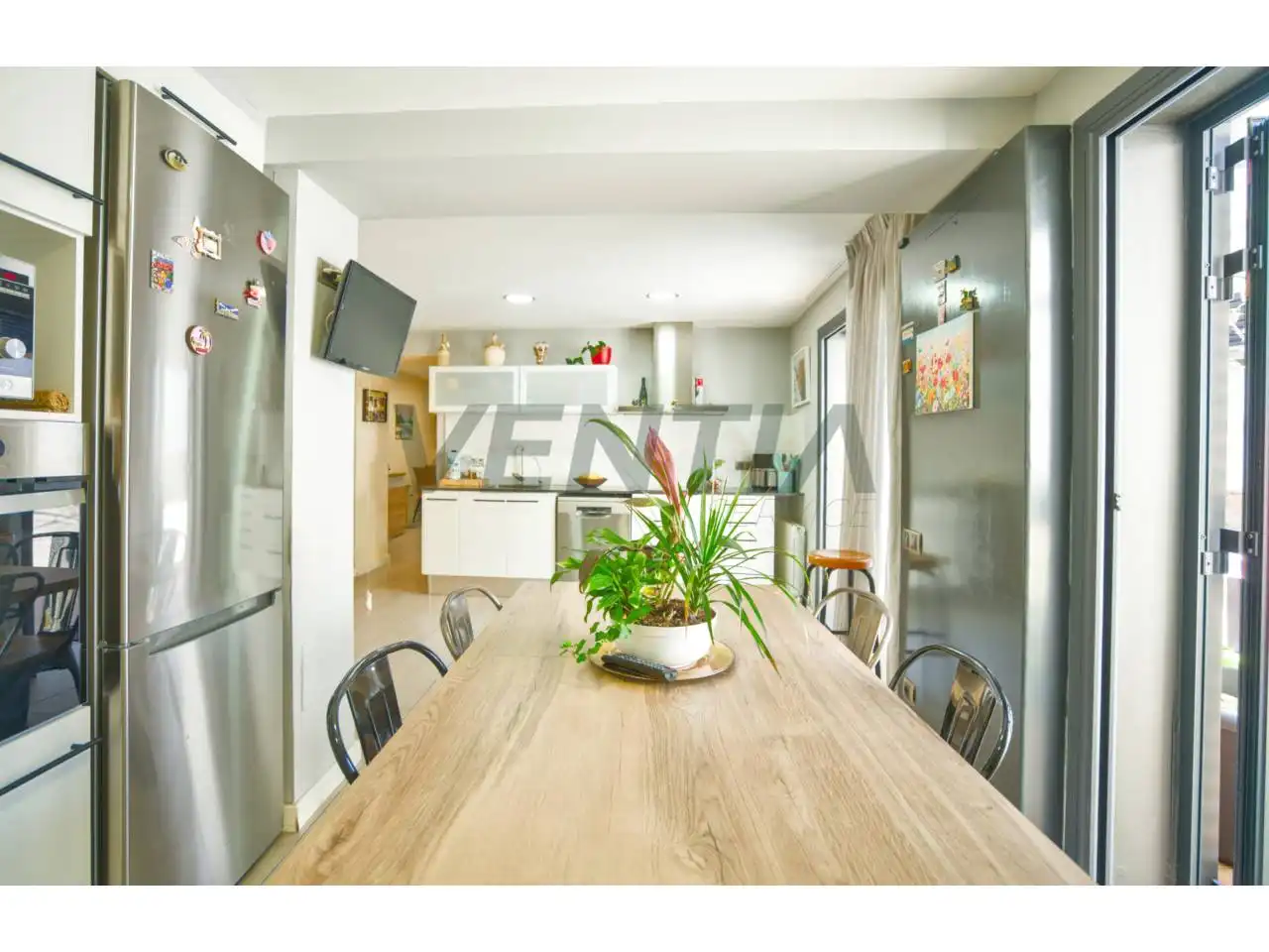 Kitchen of Houses for sale in Sant Feliu de Codines  with Air Conditioner, Heating and Private garden