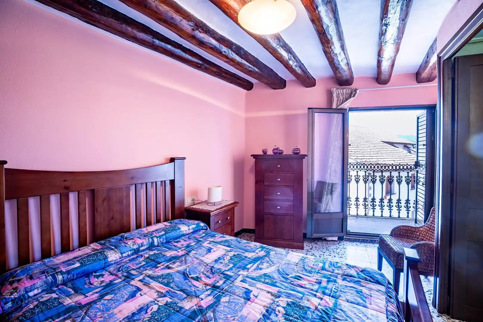 Habitación de Casa o chalet en venta en Laspuña con Calefacción, Jardín privado y Amueblado