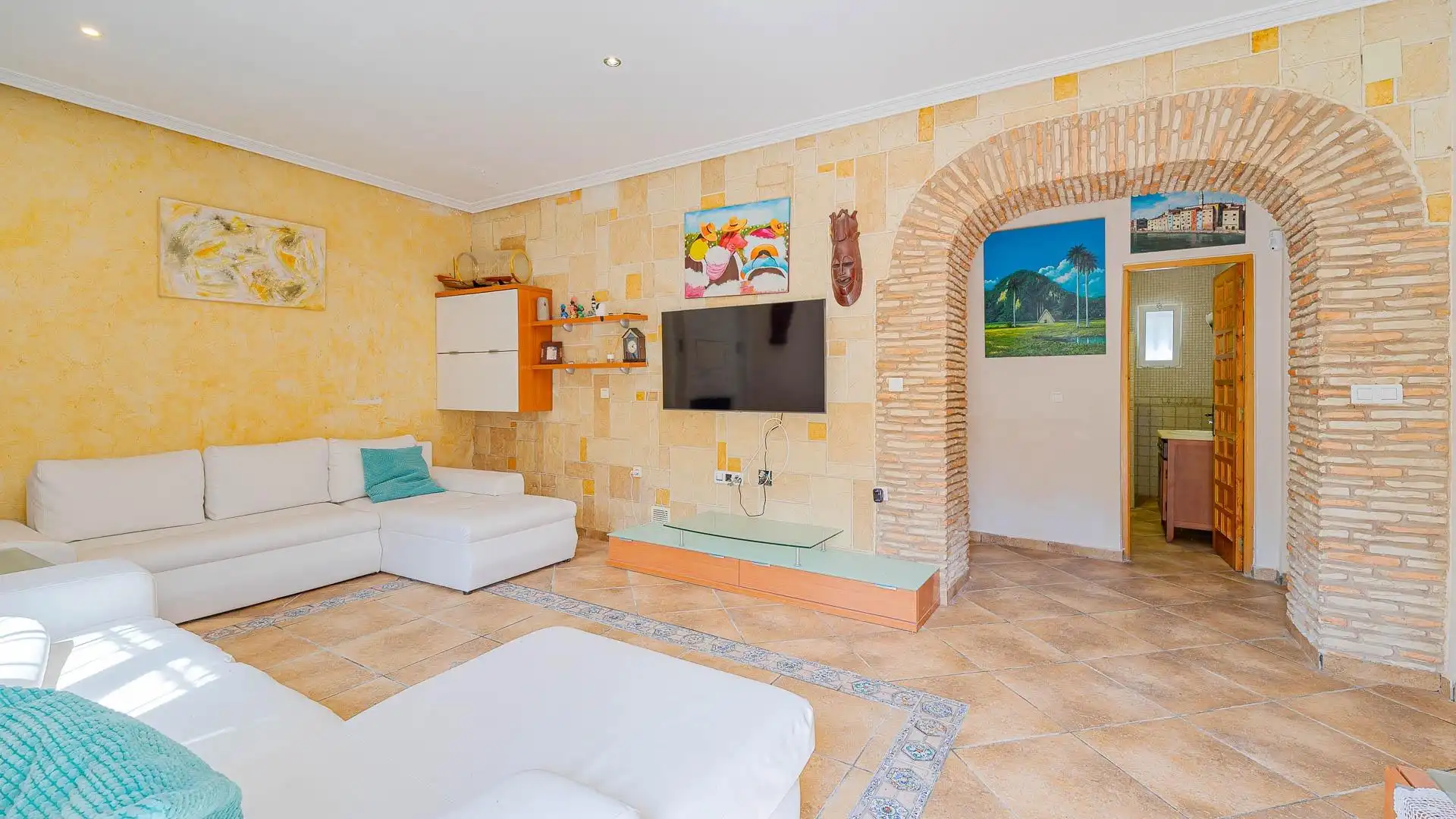 Living room of Houses for sale in Rojales  with Terrace, Storage room and Swimming Pool