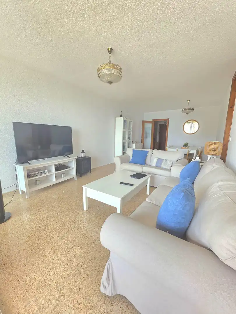 Sala de estar de Apartamento en venta en Villajoyosa / La Vila Joiosa con Internet