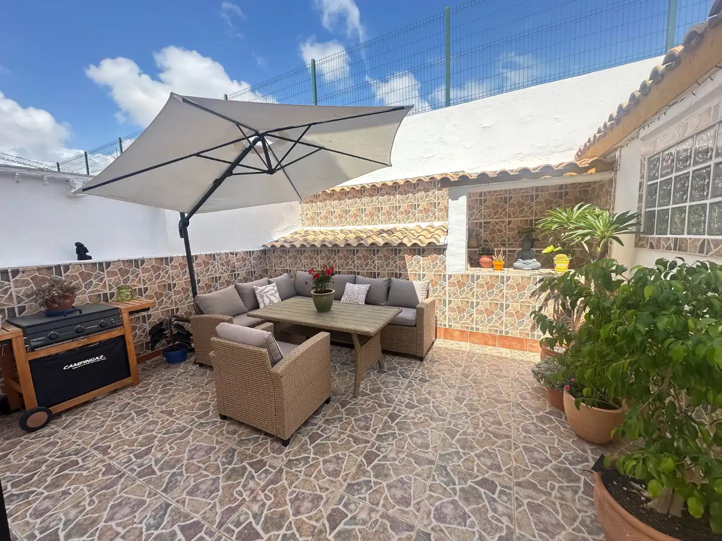 Terraza de Casa adosada en venta en Orihuela con Aire acondicionado, Piscina y Amueblado