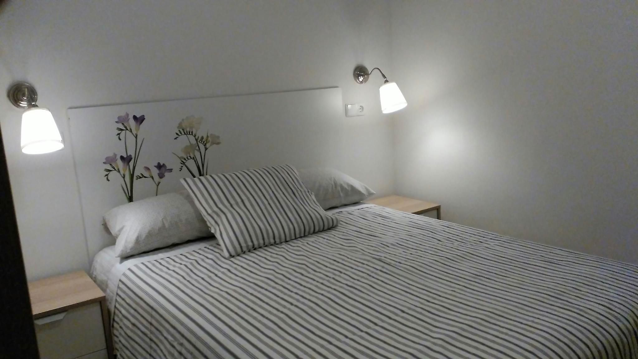 Bedroom of Flat to rent in  Madrid Capital  with Air Conditioner, Heating and Furnished