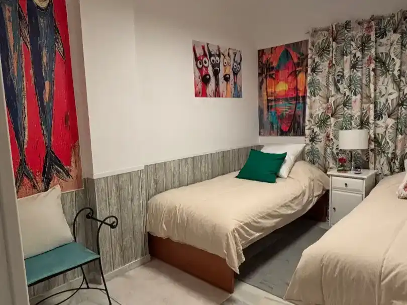Bedroom of Flat for rent in Rota  with Air Conditioner, Storage room and Swimming Pool
