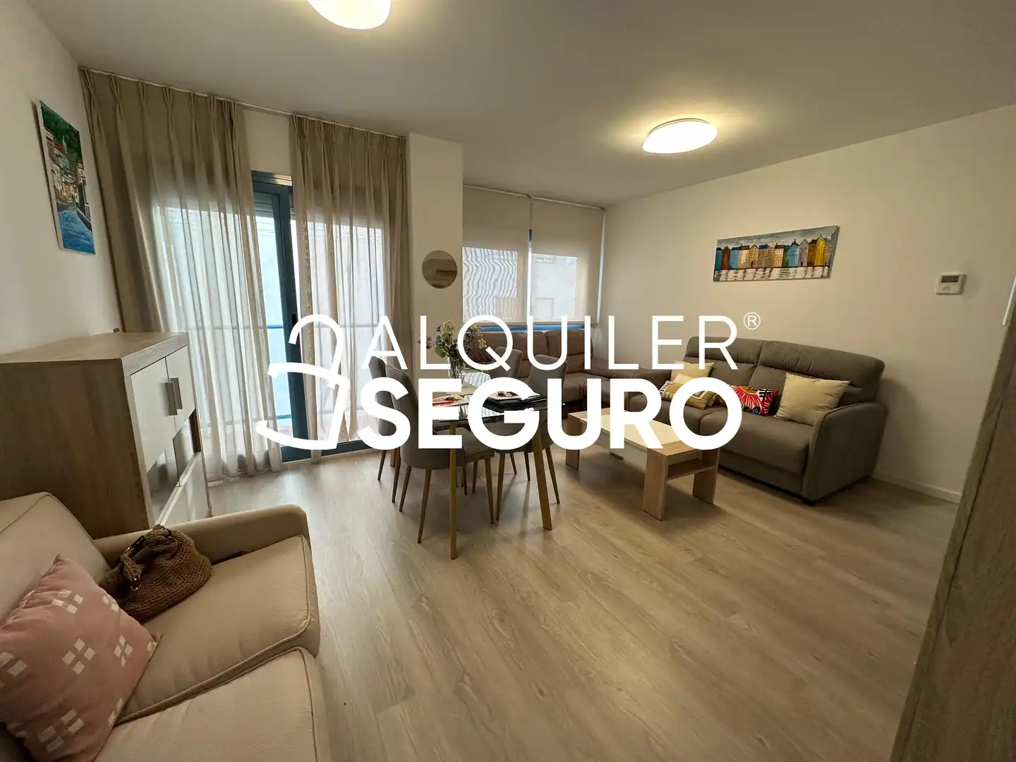 Wohnzimmer von Wohnung zur Miete in Cruz de Humilladero