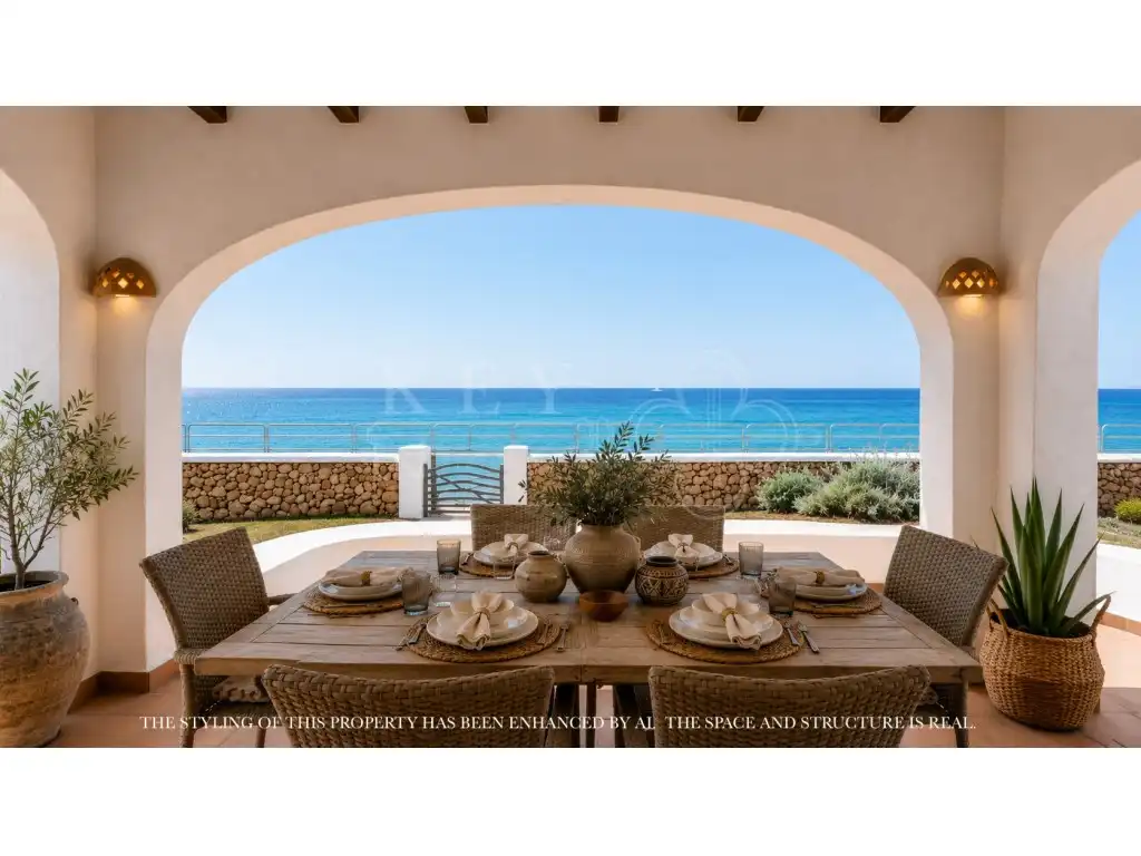 Terraza de Casa o chalet en venta en Ciutadella de Menorca con Piscina