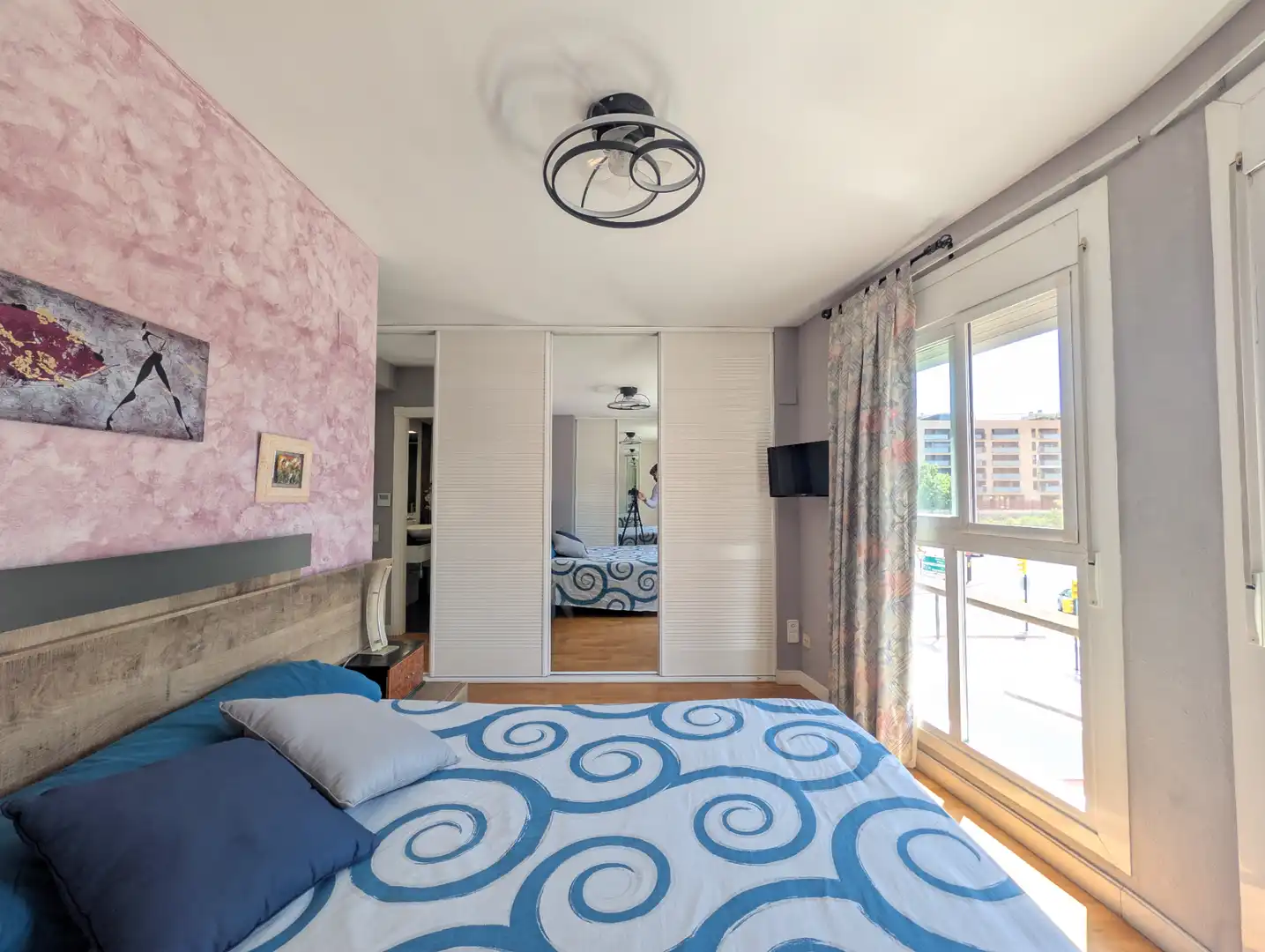 Habitación de Casa adosada en venta en Zaragoza con Aire acondicionado, Calefacción y Parquet