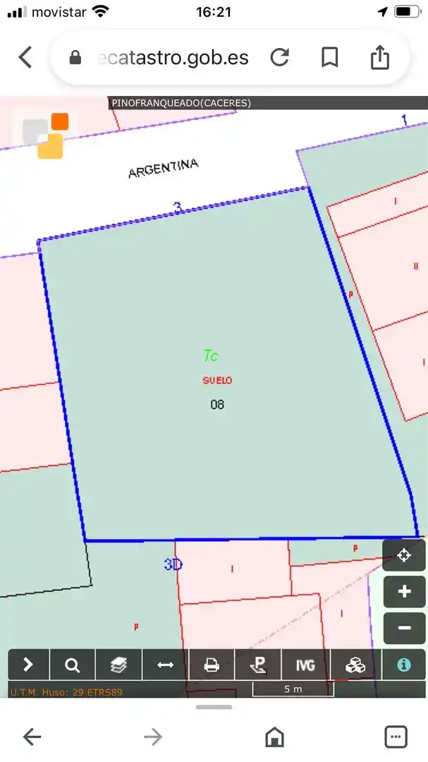 Terreno en venta en Caminomorisco