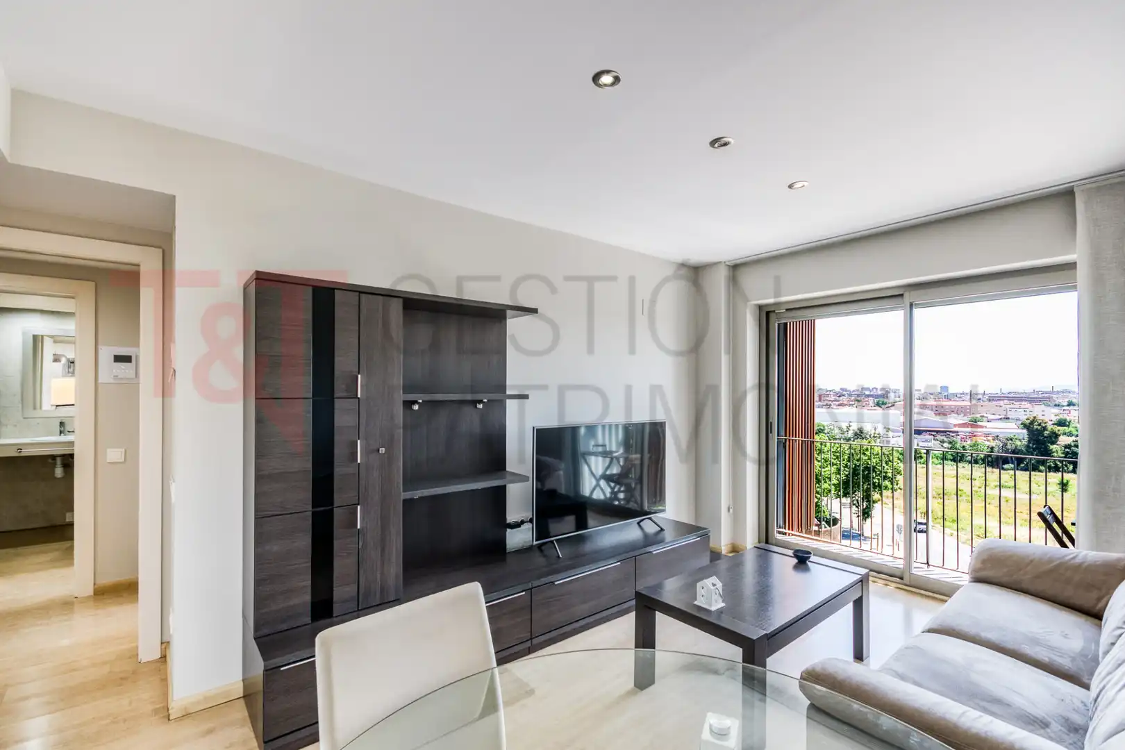 Living room of Flat for sale in Sabadell  with Air Conditioner, Heating and Terrace