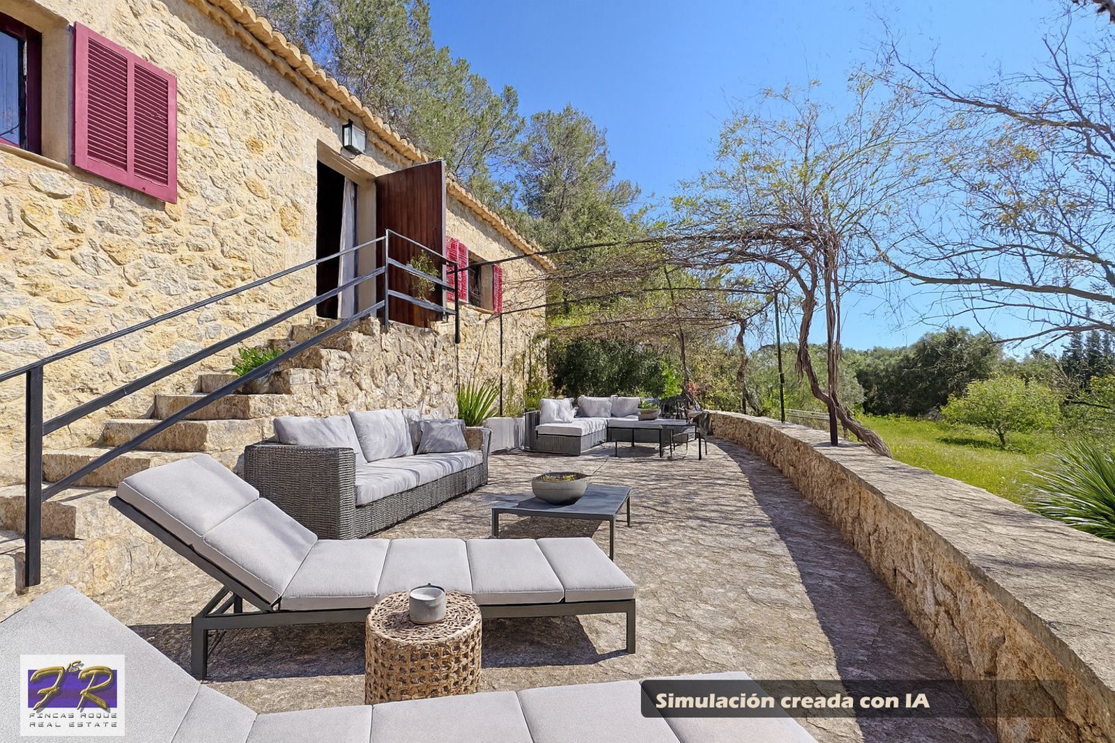 Terrace of Country house for sale in Búger  with Air Conditioner, Terrace and Storage room