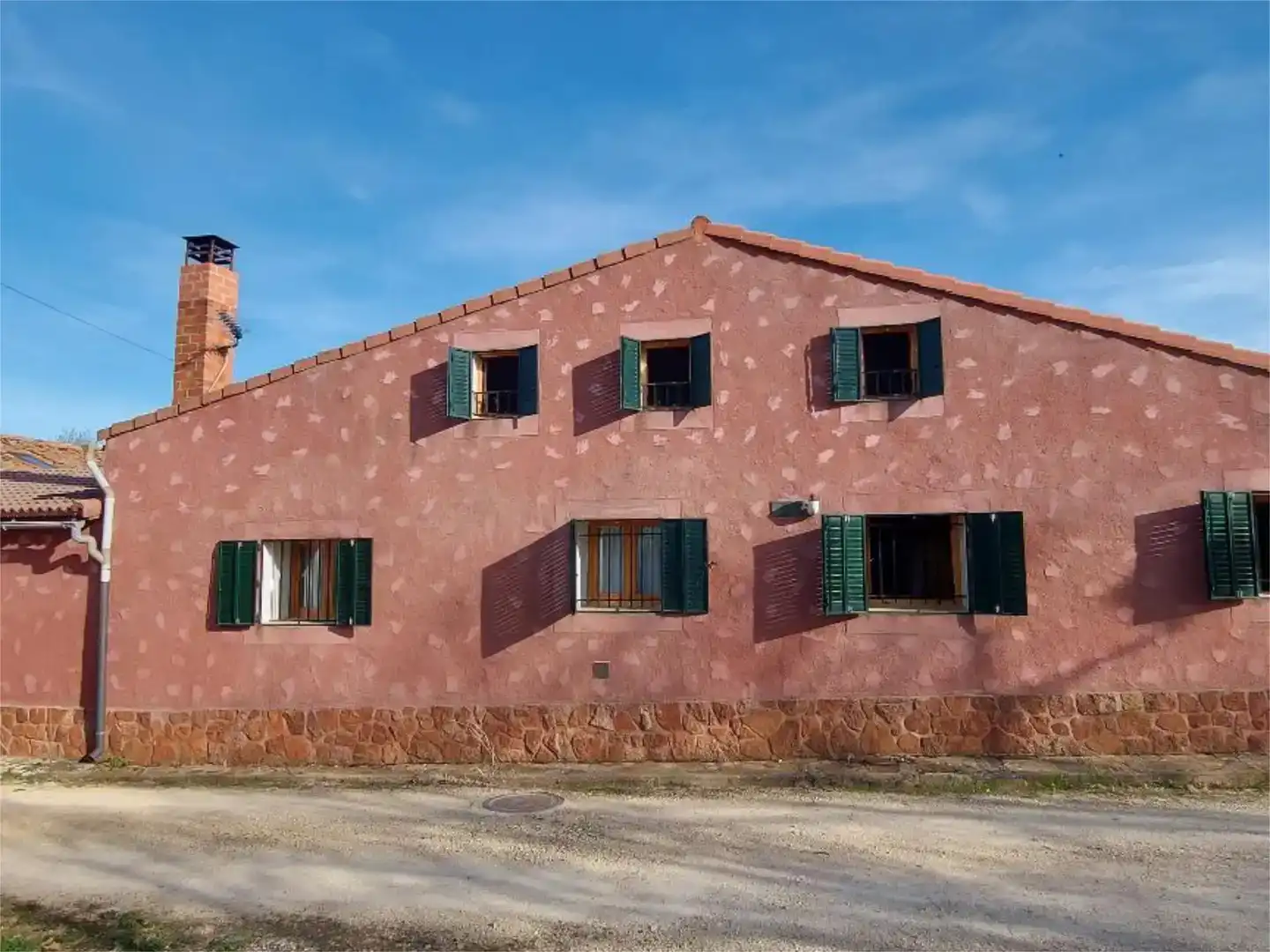 Vista exterior de Casa o chalet en venta en Ribota con Jardín privado, Parquet y Trastero