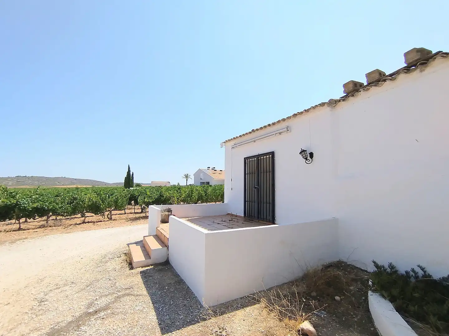 Vista exterior de Finca rústica en venda en Yecla amb Aire condicionat i Terrassa
