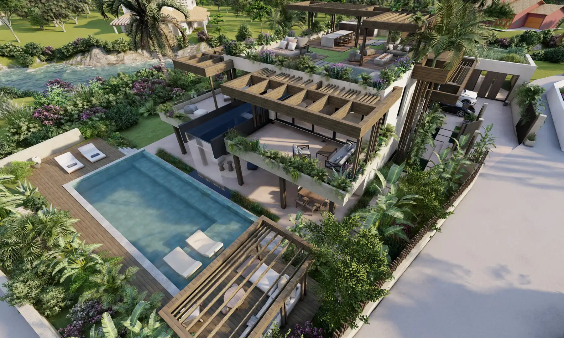 Casa amb piscina en venda a Estepona Pueblo