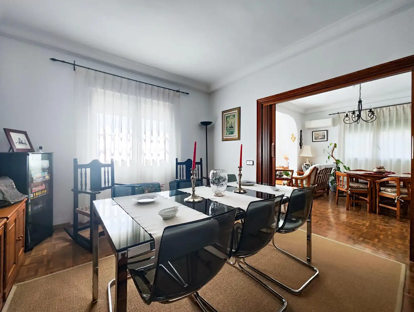 Dining room of Houses for sale in Puertollano  with Air Conditioner, Heating and Private garden