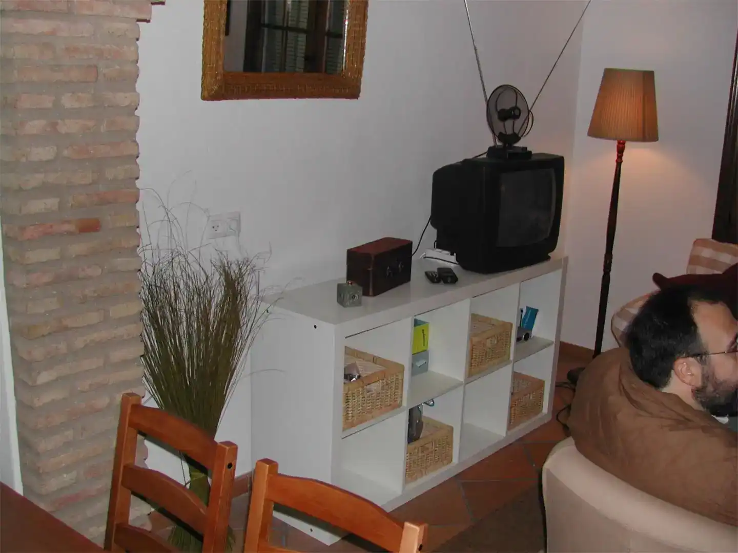 Sala d'estar de Casa adosada en venda en Almonaster la Real amb Moblat i Balcó